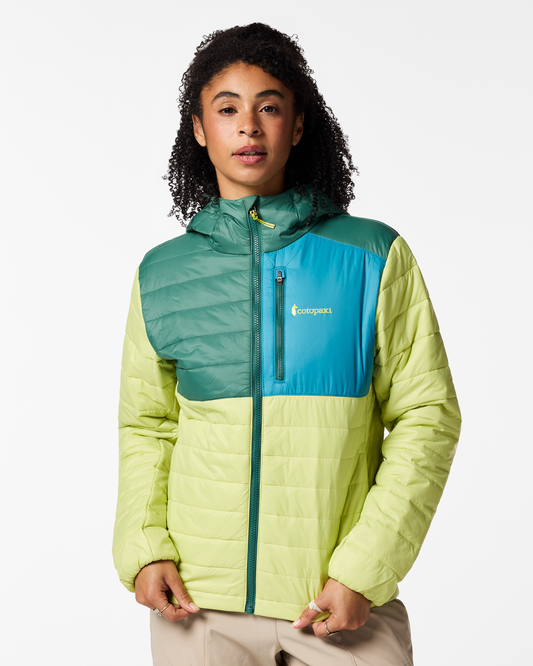Acodo Insulated Hooded Jacket - Women's - Juniper/Firefly - US 5731