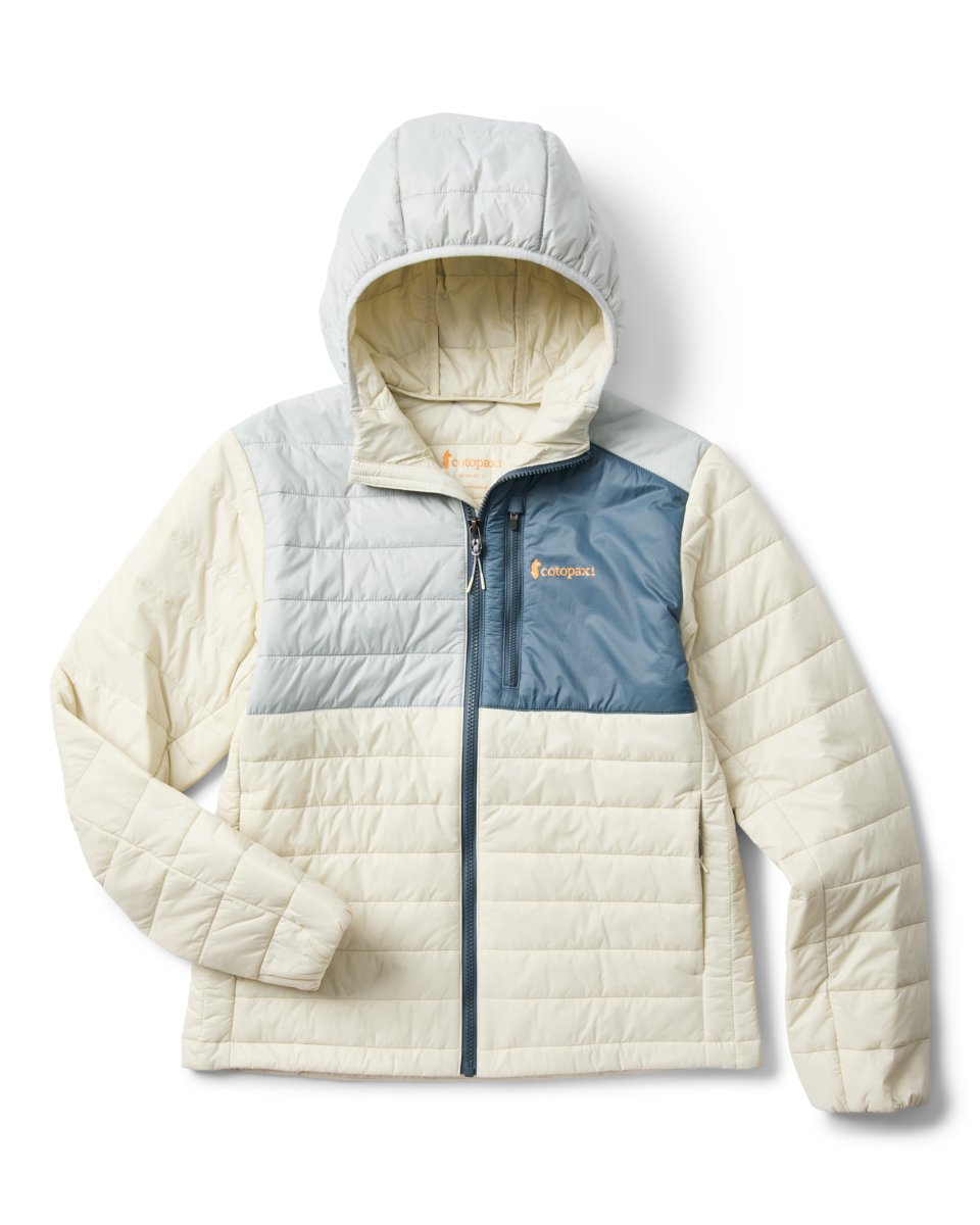 Acodo Insulated Hooded Jacket - Women's - Vapor/Chalk - US 5747