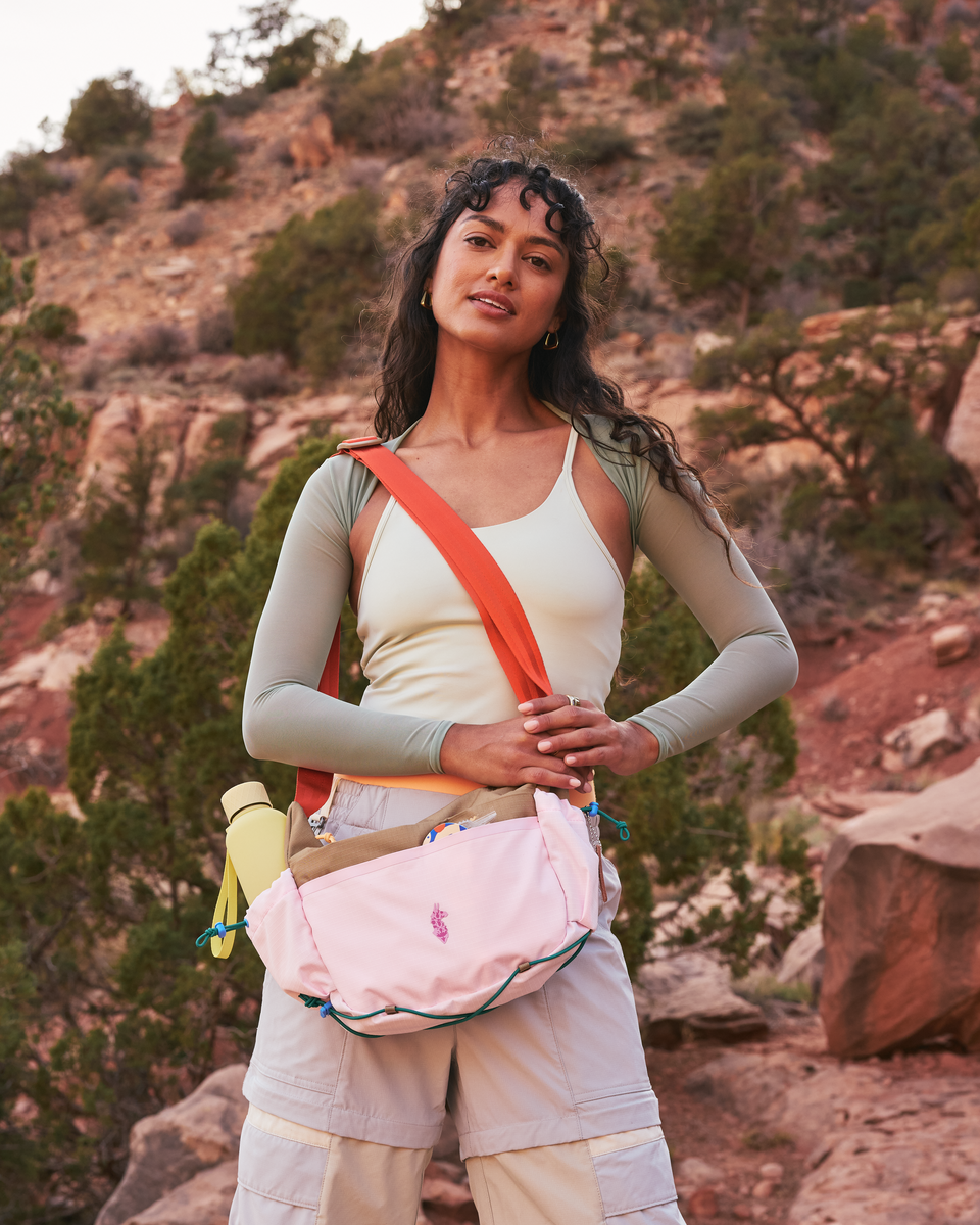 Cotopaxi X FP Movement 9L Shoulder Bag - Ginger/Powder Pink - US 3074