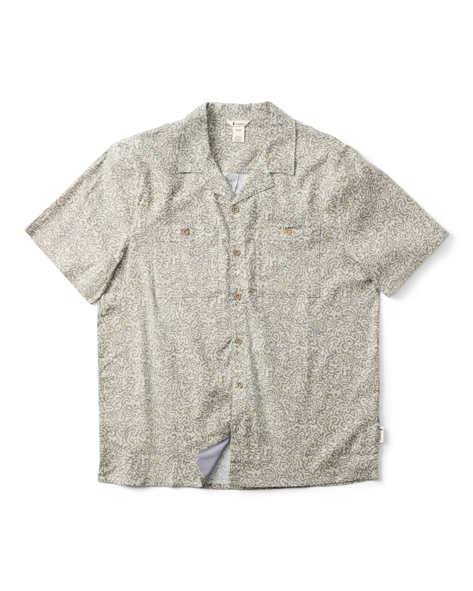 Afuera Button Up Shirt - Print - Men's - Cenotes Mineral - US 3645