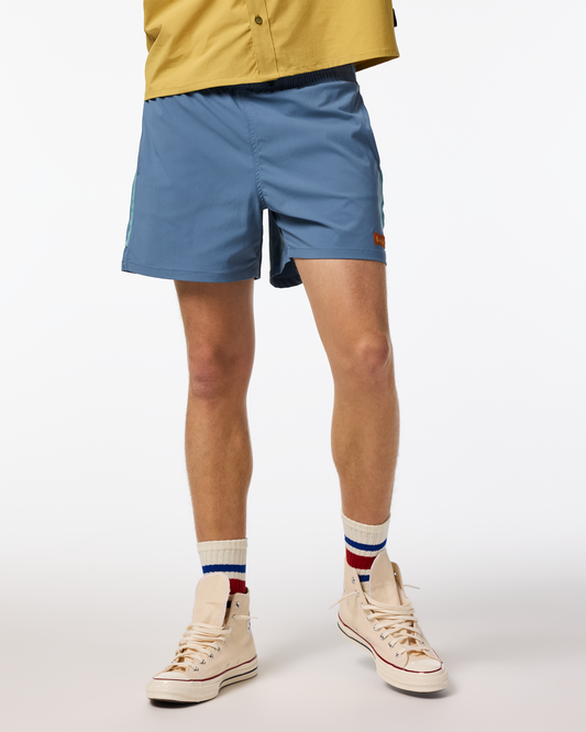 Brinco 5" Short - Solid - Men's - Steel Blue - US 5343