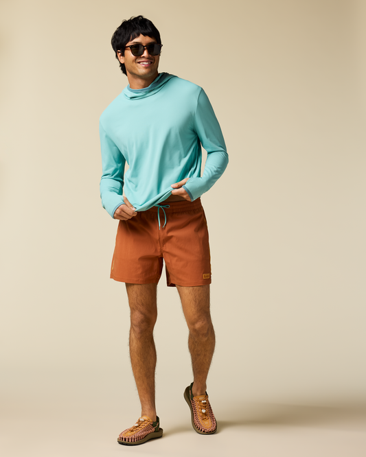 Brinco 5" Short - Solid - Men's - Whiskey - US 1713