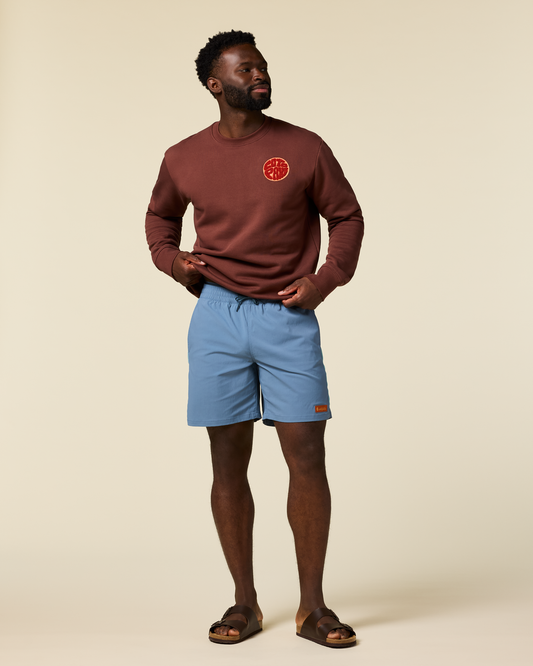 Brinco 7" Short - Solid - Men's - Steel Blue - US 3509