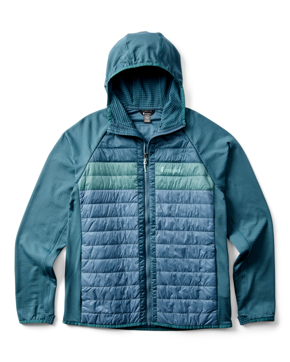 Capa Hybrid Insulated Hooded Jacket - Men's - Ocean/Steel Blue - US 8863