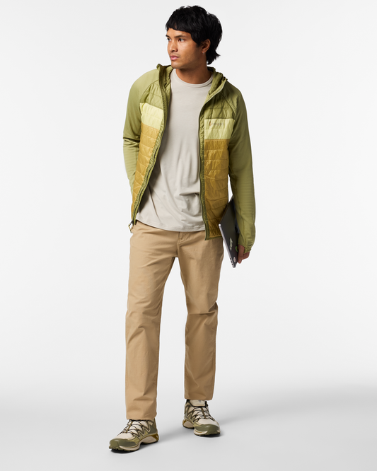 Capa Hybrid Insulated Hooded Jacket - Men's - Seed/Husk - US 6467