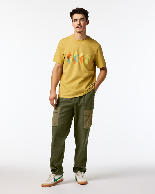 Cuatro Bitmap T-Shirt - Men's - Husk - US 1320