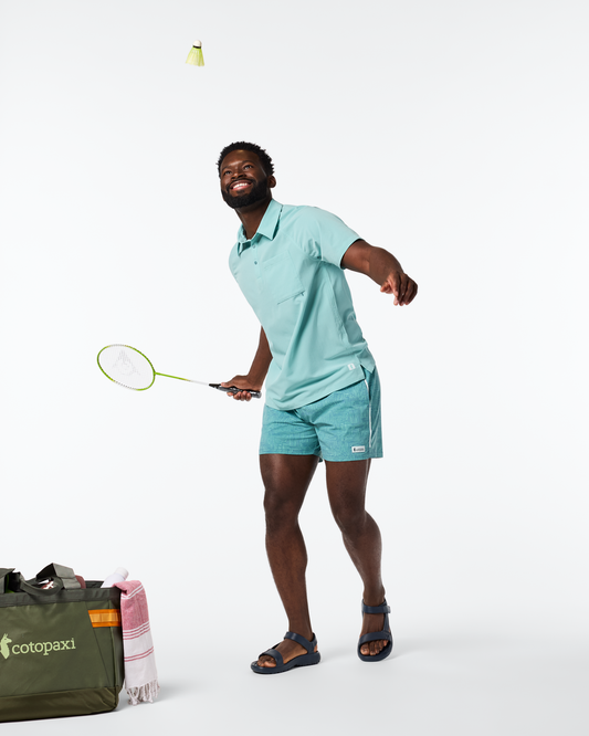 Pulso Tech Polo - Men's - Tide Pool - US 1049