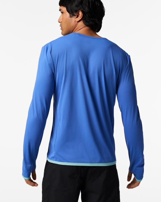 Sombra Long-Sleeve Sun Shirt - Men's - Azure - US 1511