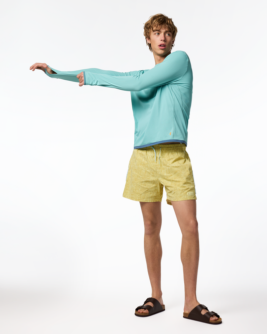 Sombra Long-Sleeve Sun Shirt - Men's - Tide Pool - US 9256