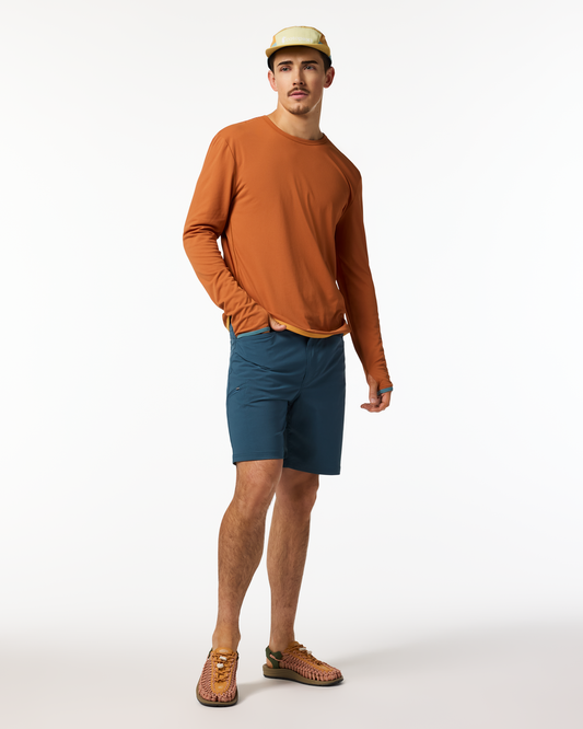 Sombra Long-Sleeve Sun Shirt - Men's - Whiskey - US 6837