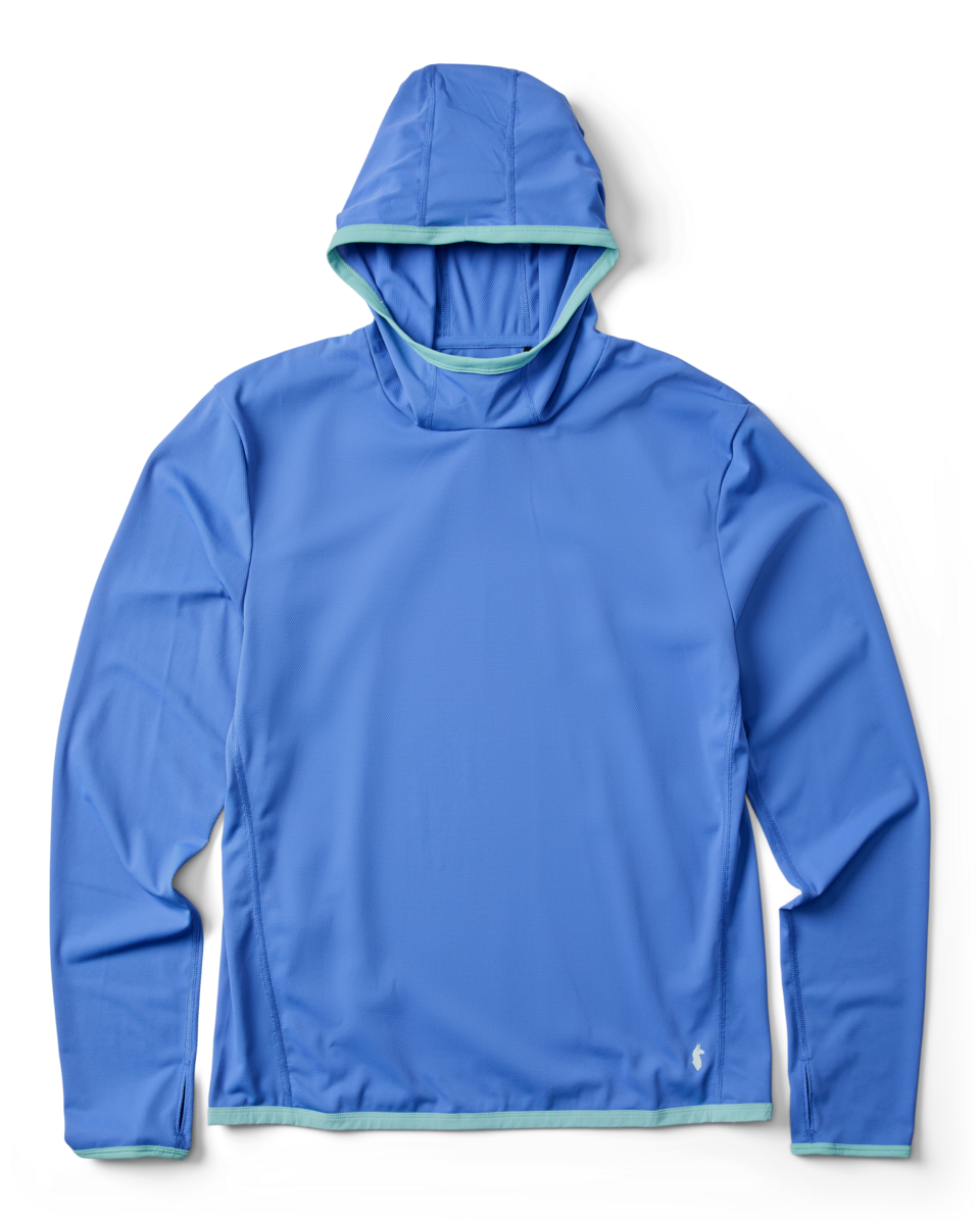 Sombra Sun Hoodie - Men's - Azure - US 3758