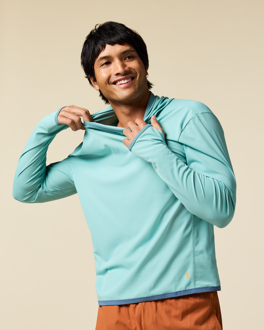 Sombra Sun Hoodie - Men's - Tide Pool - US 2789