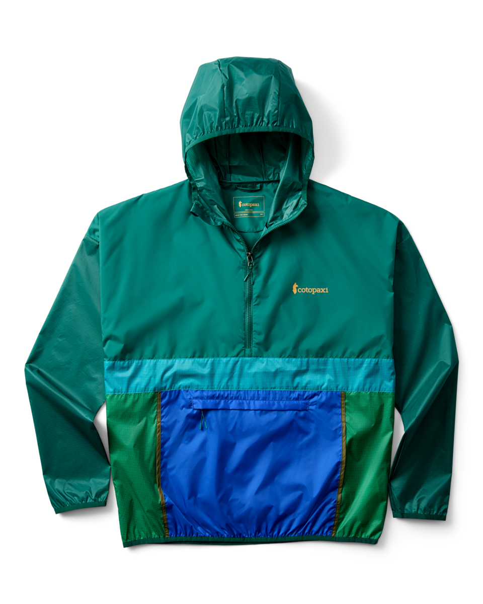 Teca Half-Zip Windbreaker - Men's - Eat More Veggies - US 8187