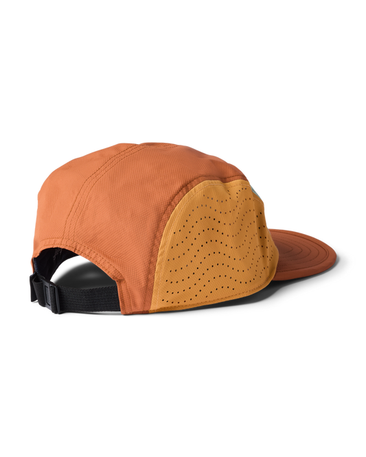 Tech Plus 5-Panel Hat - Tide Pool/Whiskey - US 1447