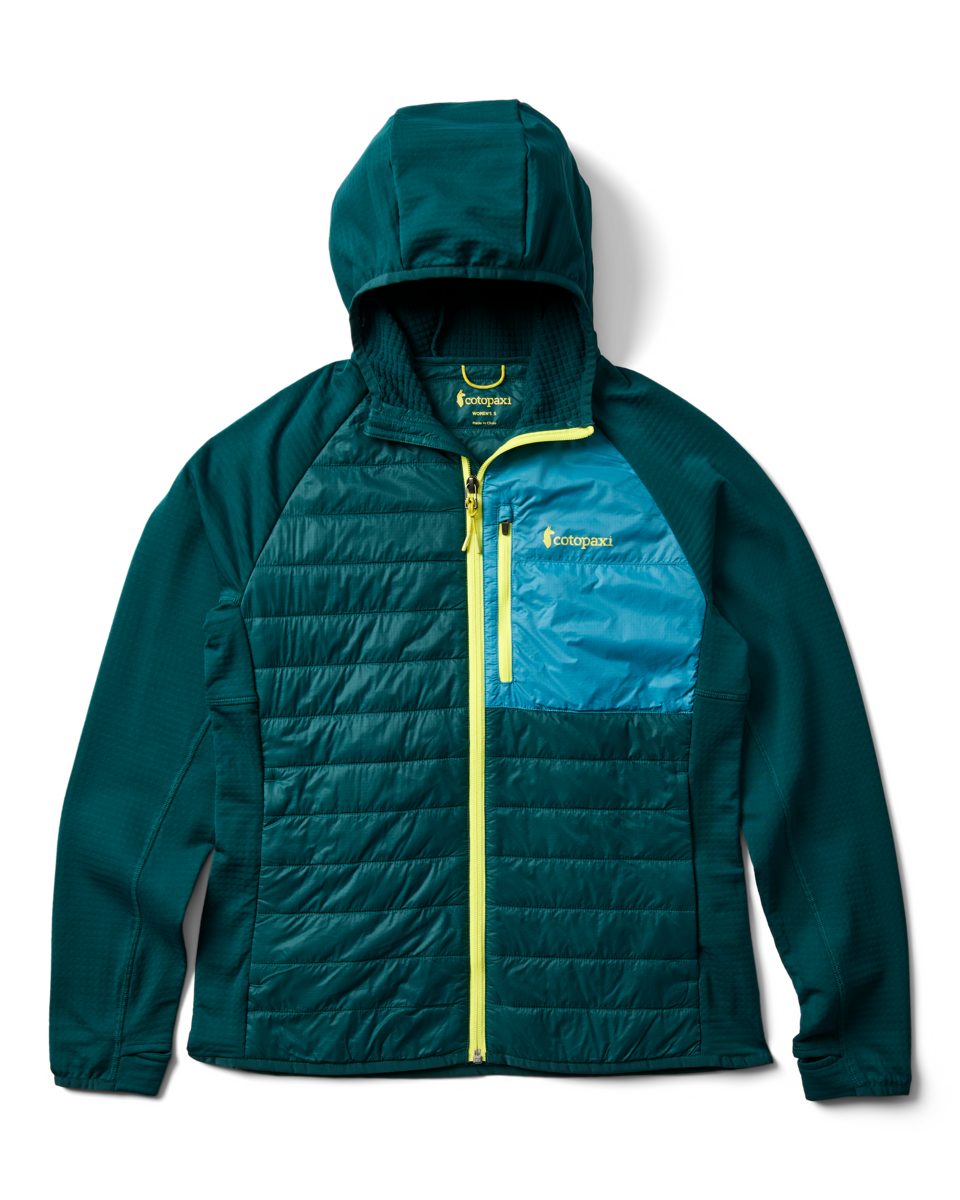 Acodo Hybrid Hooded Jacket - Women's - Deep Ocean - US 5631