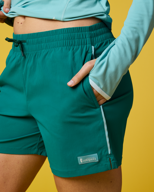 Brinco 5" Short - Solid - Women's - Malachite - US 5287
