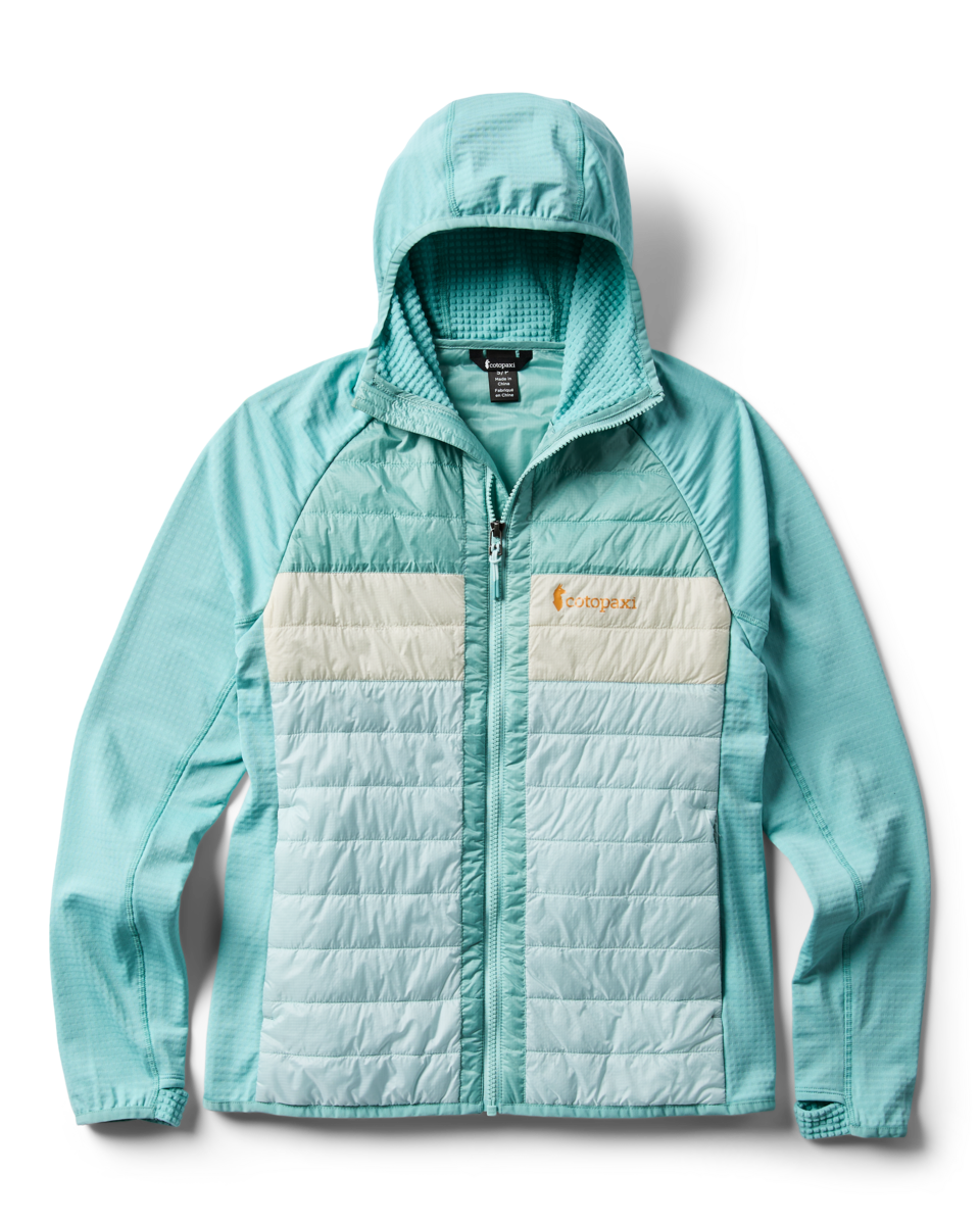 Capa Hybrid Insulated Hooded Jacket - Women's - Tide Pool/Surf - US 2729