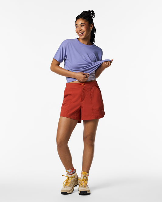 Coraje 4" Tech Short - Women's - Chimayo - US 8507