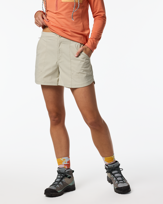 Coraje 4" Tech Short - Women's - Mineral - US 4824