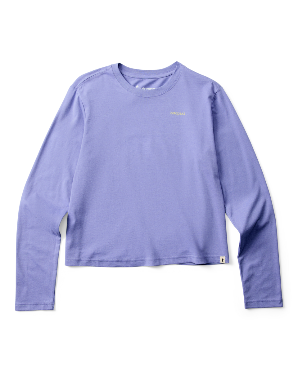 Flower Patch Long-Sleeve T-Shirt - Women's - Aster - US 9207