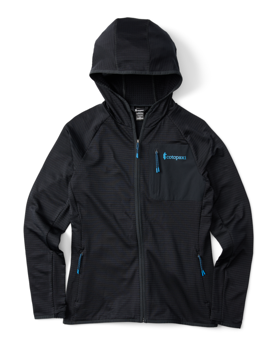 Otero Fleece Full-Zip Hooded Jacket - Women's - Cotopaxi Black - US 5994