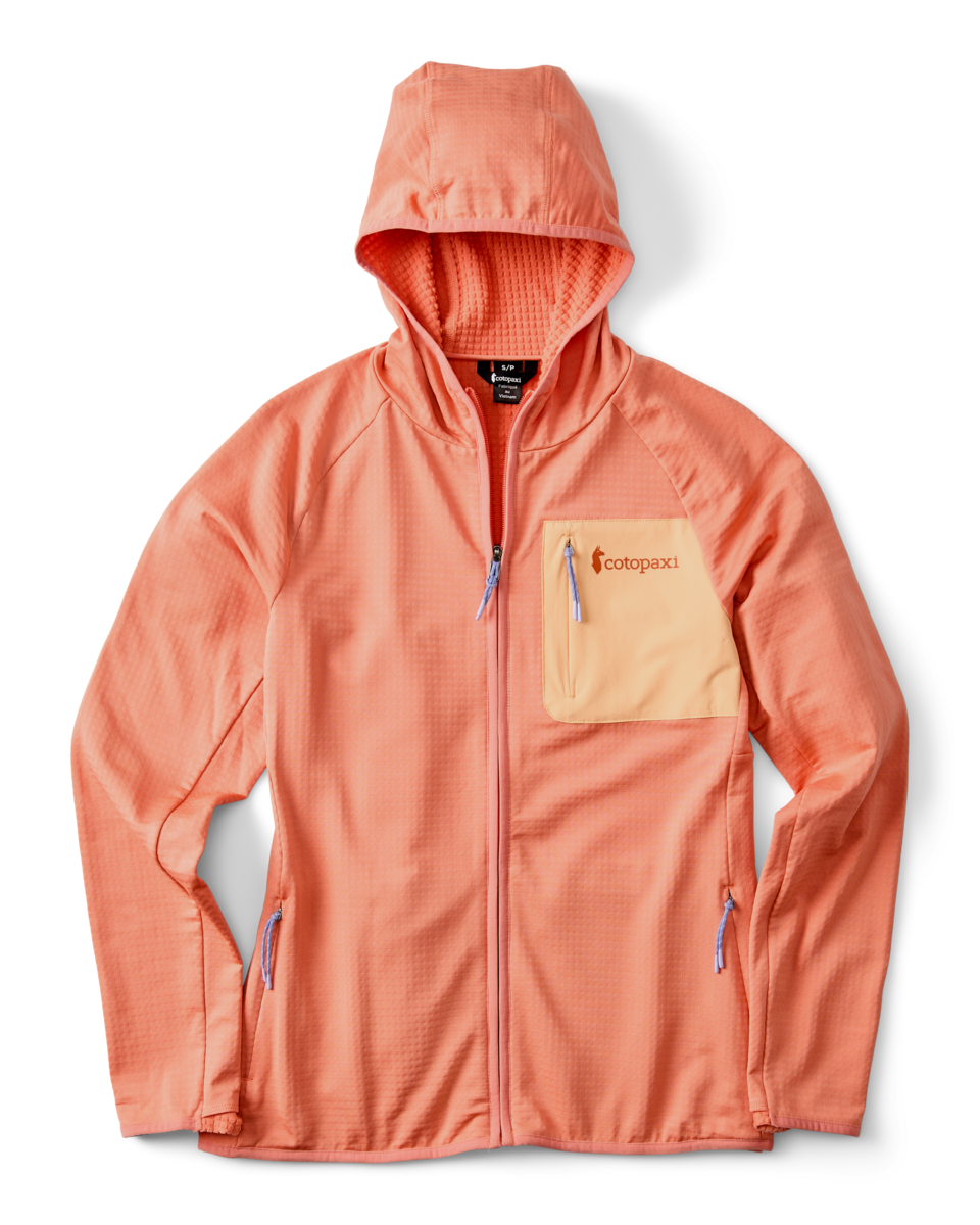 Otero Fleece Full-Zip Hooded Jacket - Women's - Grapefruit - US 2611