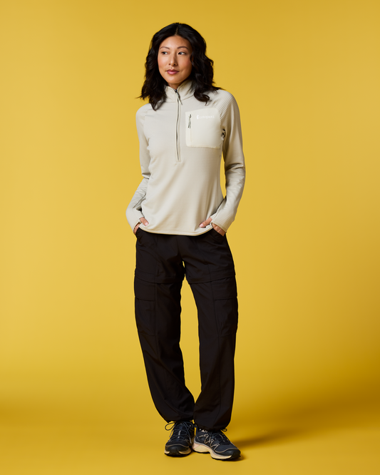 Otero Fleece Half-Zip Pullover - Women's - Mineral - US 7446