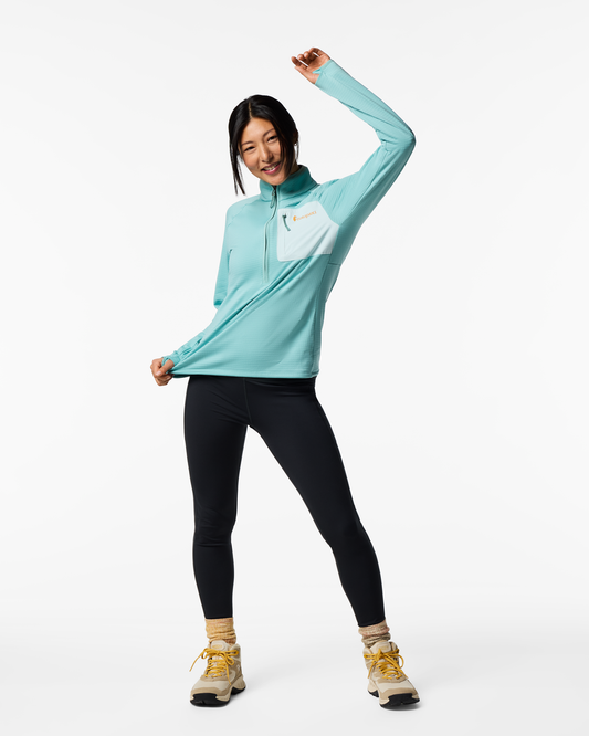 Otero Fleece Half-Zip Pullover - Women's - Tide Pool - US 2188
