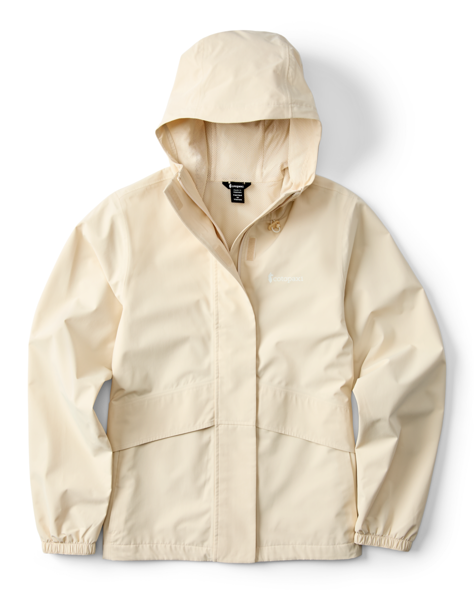 Rayu Rain Jacket - Women's - Cream - US 6169