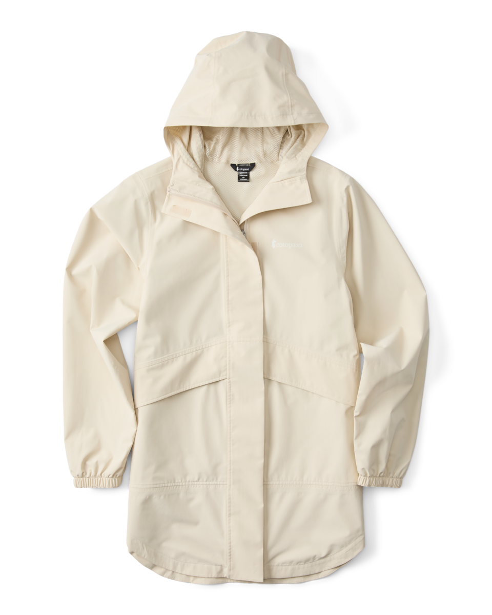 Rayu Rain Parka - Women's - Cream - US 2226