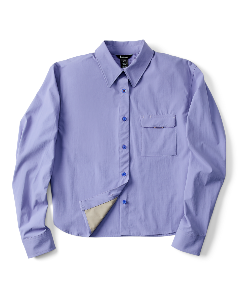 Solta Long-Sleeve Sun Shirt - Women's - Aster - US 9813
