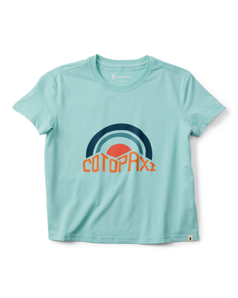 Sunset Embers T-Shirt - Women's - Tide Pool - US 5946