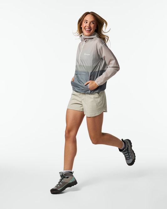 Teca Half-Zip Windbreaker - Women's - Looks Like Rain - US 5774