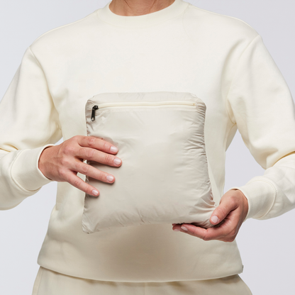 Fuego Max Down Vest - Women's - Cream/Khaki - US 7516