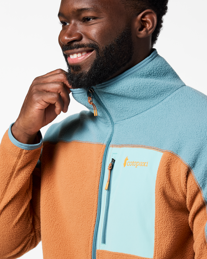 Abrazo Fleece Half-Zip Jacket - Men's - Everglade/Whiskey - US 8215