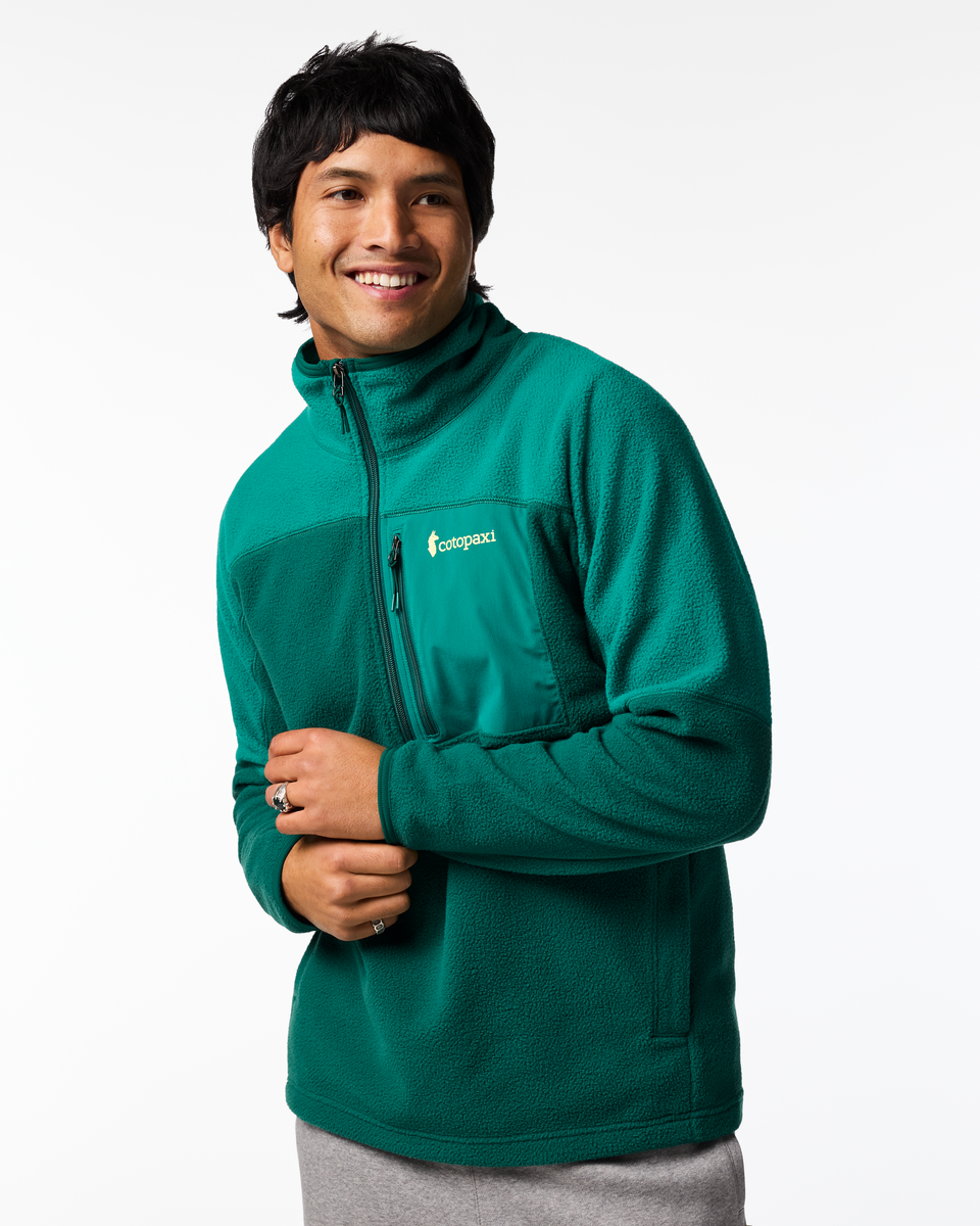 Abrazo Fleece Half-Zip Jacket - Men's - Malachite/Kale - US 2508