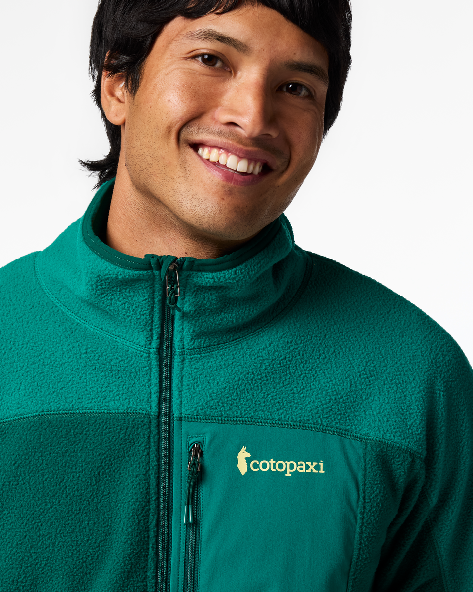 Abrazo Fleece Half-Zip Jacket - Men's - Malachite/Kale - US 2508