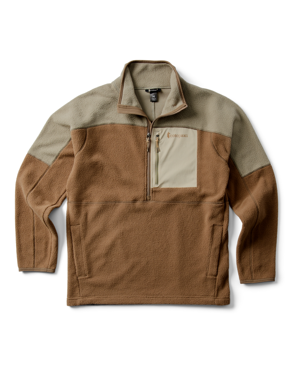 Abrazo Fleece Half-Zip Jacket - Men's - Stone/Dune - US 9281