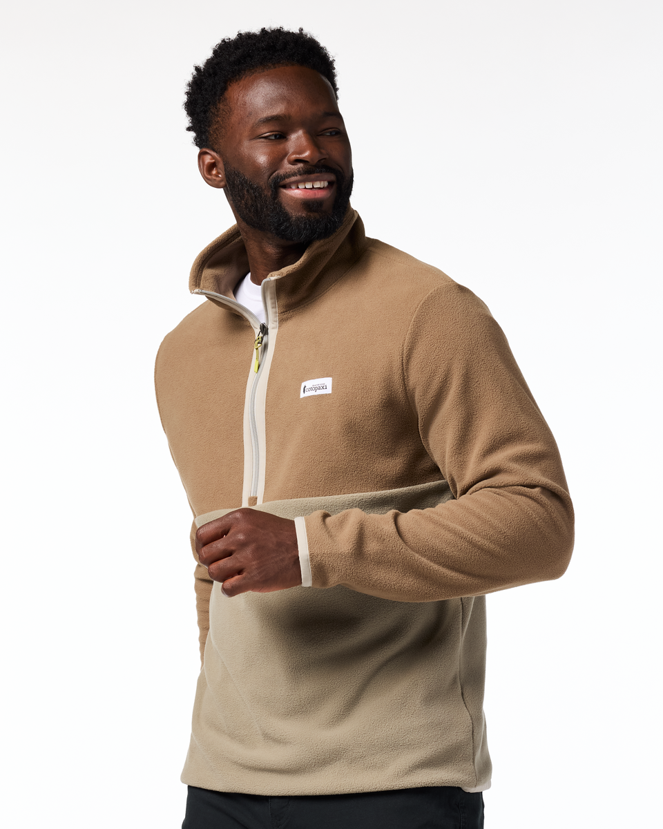 Amado Fleece Pullover - Men's - Dune/Stone - US 1926