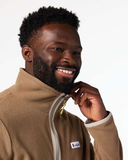 Amado Fleece Pullover - Men's - Dune/Stone - US 1926