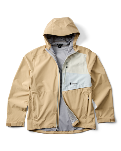 Impermeo 3L Hooded Shell Jacket - Men's - Khaki - US 4732