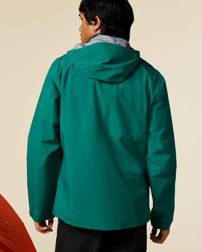 Impermeo 3L Hooded Shell Jacket - Men's - Malachite - US 8357