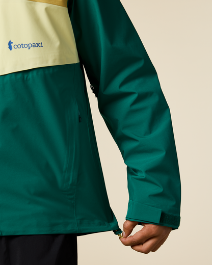 Impermeo 3L Hooded Shell Jacket - Men's - Malachite - US 8357