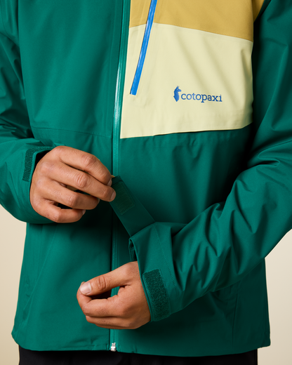 Impermeo 3L Hooded Shell Jacket - Men's - Malachite - US 8357
