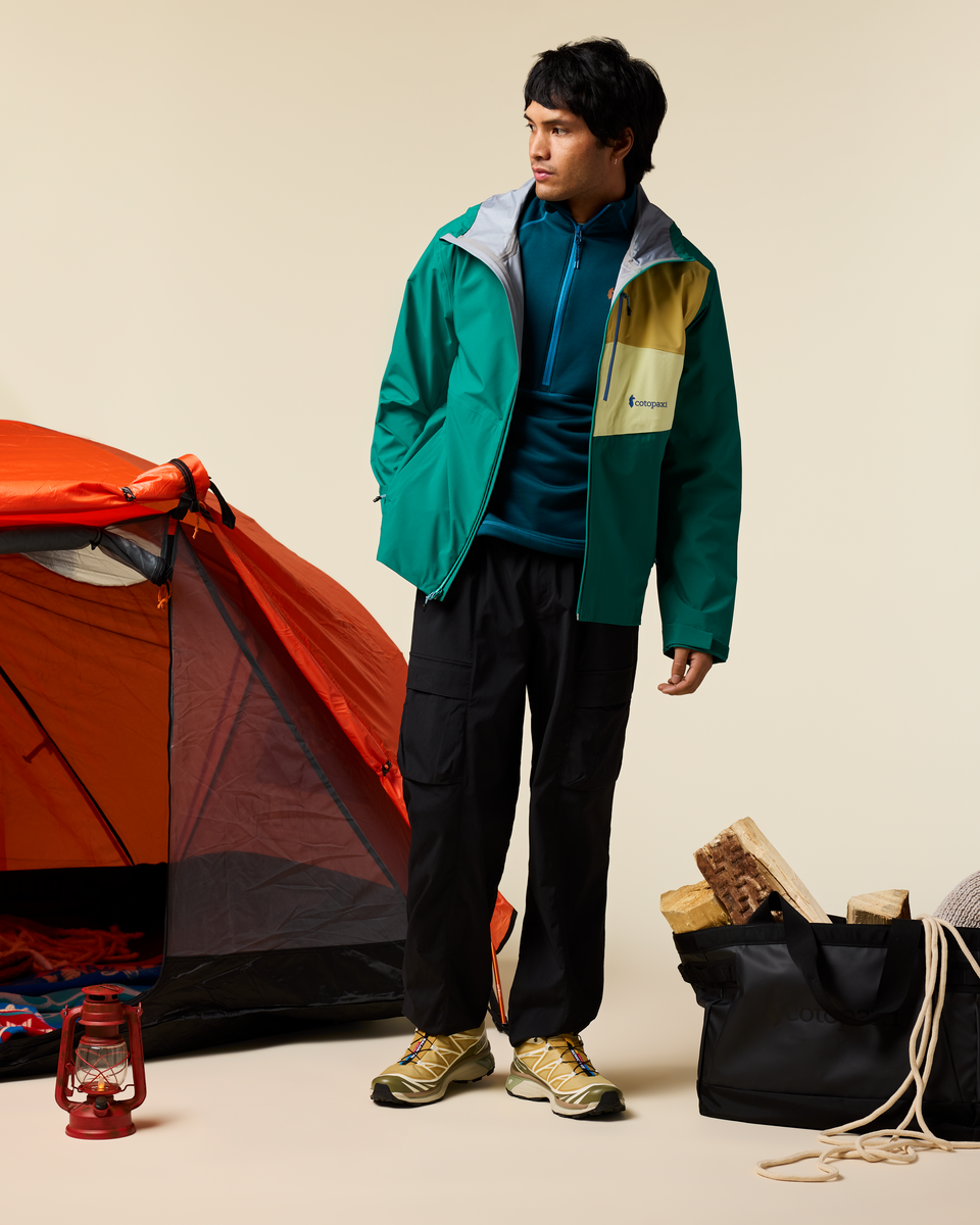 Impermeo 3L Hooded Shell Jacket - Men's - Malachite - US 8357