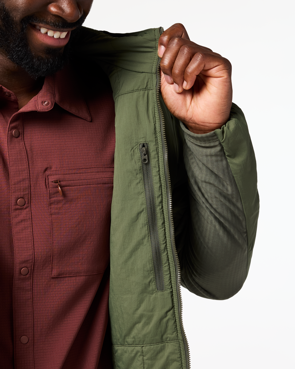 Pacaya 2.0 Insulated Hooded Jacket - Men's - Fatigue - US 8694