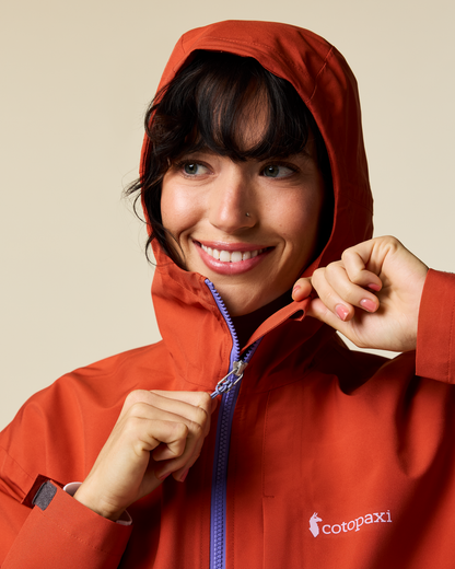 Cielo Rain Jacket - Women's - Chimayo/Grapefruit - US 3685