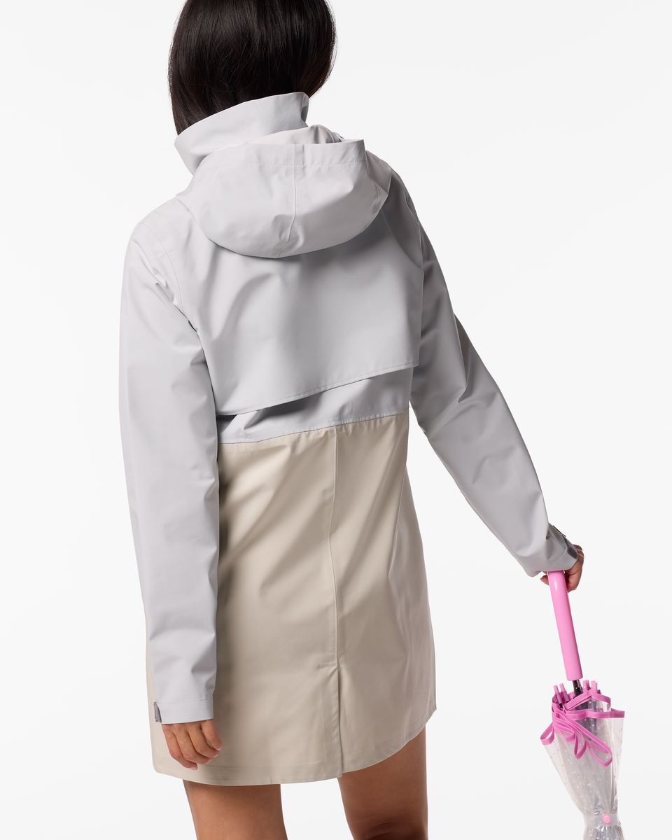Cielo Rain Trench - Women's - Vapor/Chalk - US 5639