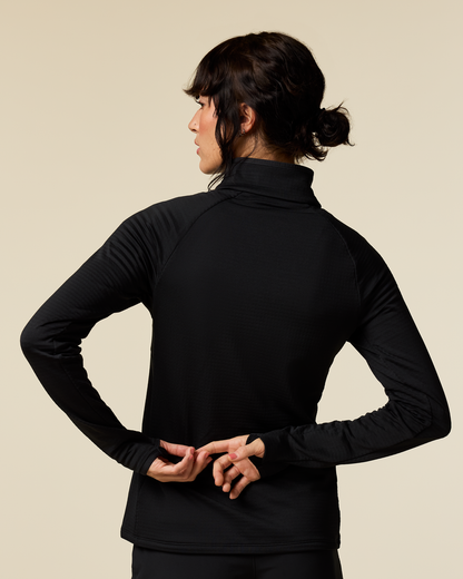 Otero Fleece Half-Zip Pullover - Women's - Cotopaxi Black - US 3854