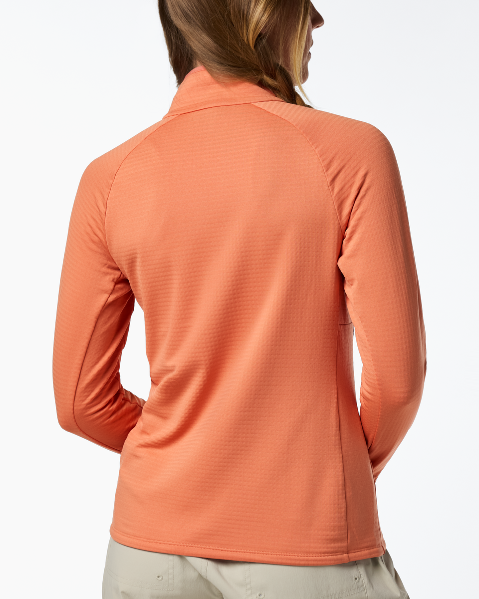 Otero Fleece Half-Zip Pullover - Women's - Grapefruit - US 5782
